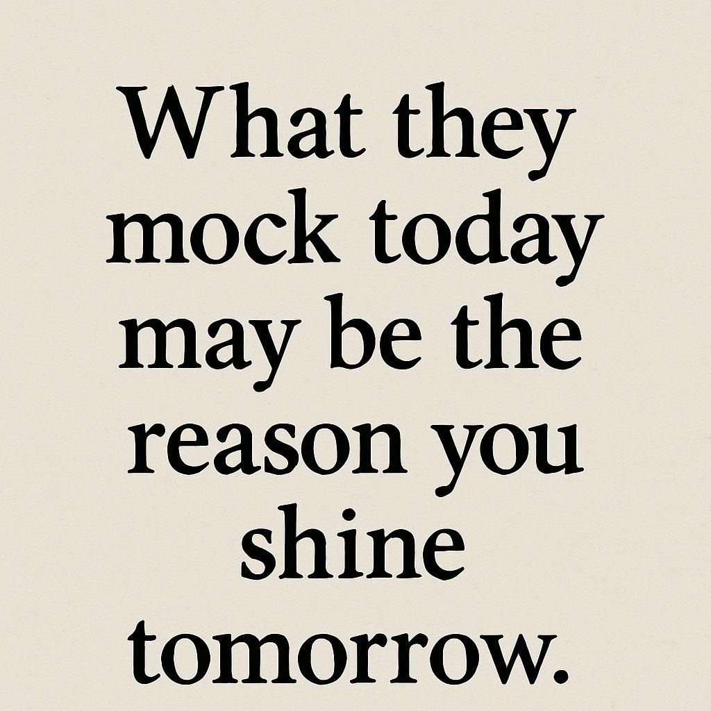 Motivational quote about confidence after being bullied and shining with confidence